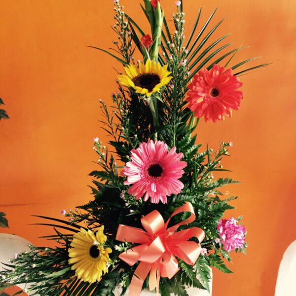 Arreglo tropical pequeño, entrega a domicilio en Managua