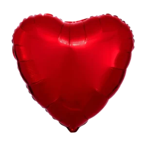 globo de corazon rojo